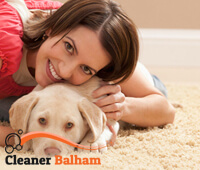 Woman on a Clean Carpet Balham